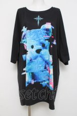 画像1: TRAVAS TOKYO / サイバークマビッグTシャツ F ブラック Y-26-04-15-067-PU-TO-SZ-ZY (1)