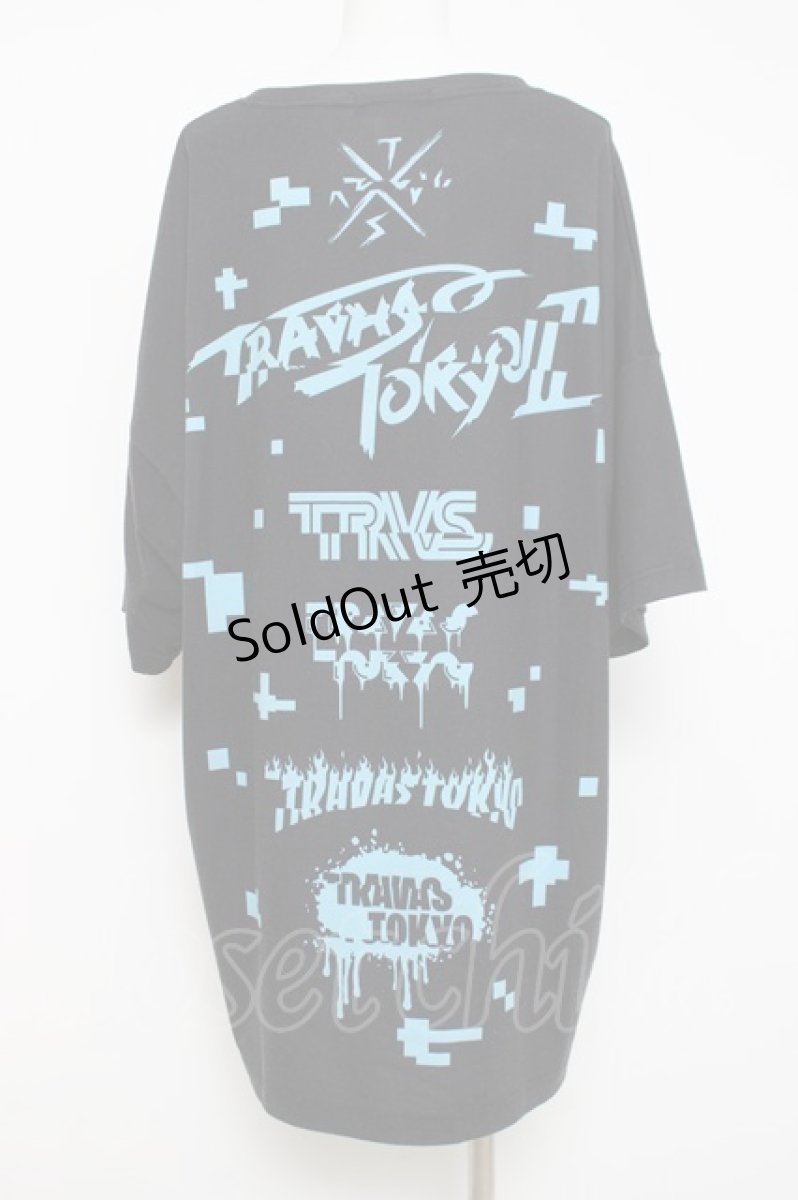 画像2: TRAVAS TOKYO / サイバークマビッグTシャツ F ブラック Y-26-04-15-067-PU-TO-SZ-ZY (2)