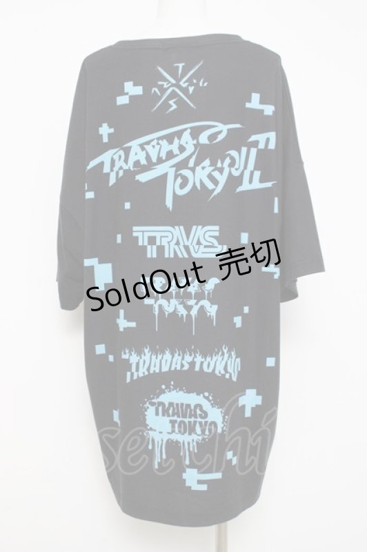 画像2: TRAVAS TOKYO / サイバークマビッグTシャツ F ブラック Y-26-04-15-067-PU-TO-SZ-ZY (2)