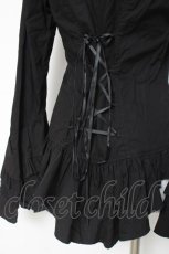 画像4: Drug Honey / 姫袖ブラウス  黒 Y-26-04-15-070-PU-TO-SZ-ZY (4)