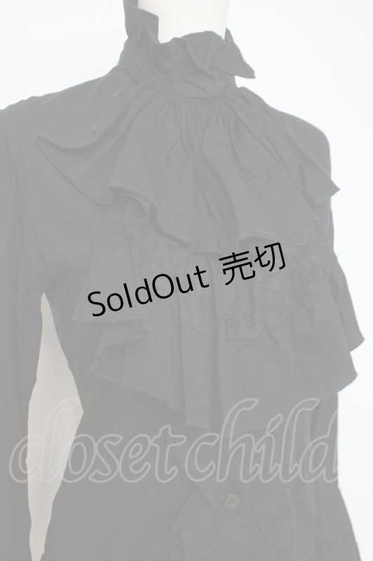 画像5: Drug Honey / 姫袖ブラウス  黒 Y-26-04-15-070-PU-TO-SZ-ZY (5)