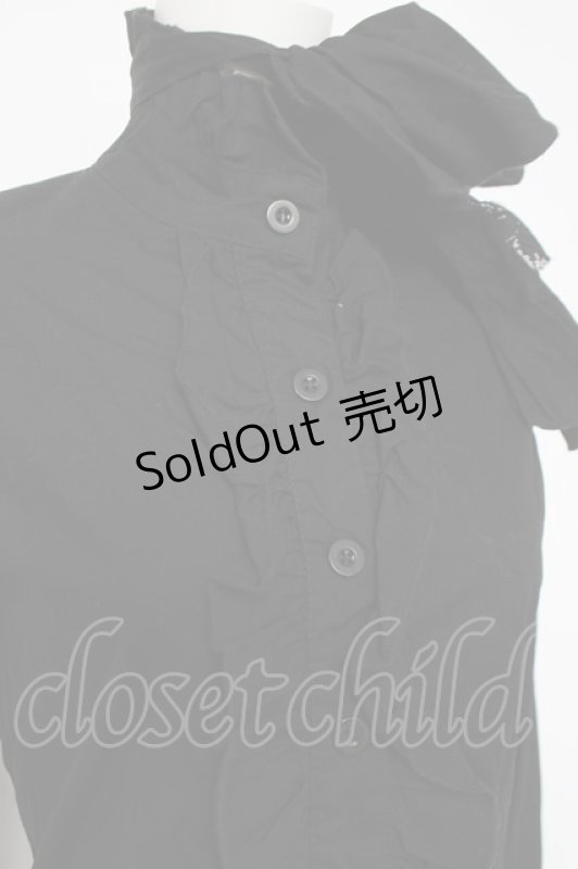 画像6: Drug Honey / 姫袖ブラウス  黒 Y-26-04-15-070-PU-TO-SZ-ZY (6)