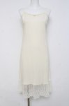 画像1: Franche Lippee / 裾刺繍インナーキャミワンピース M 生成り Y-26-04-15-075-LO-OP-SZ-ZY (1)
