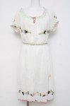 画像1: Cherir la femme / エンブロイダリーワンピース M 白 Y-26-04-15-080-LO-OP-SZ-ZY (1)