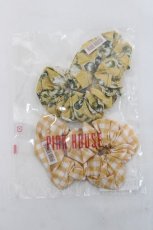 画像1: PINK HOUSE / シュシュ F イエロー Y-26-04-15-012-LO-ZA-SZ-ZY (1)