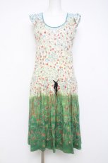 画像1: Franche Lippee / ざくろの花ワンピース M オフシロ Y-26-04-15-084-LO-OP-SZ-ZY (1)