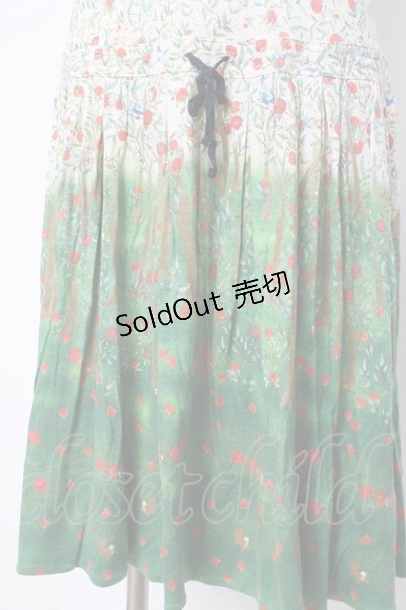 画像4: Franche Lippee / ざくろの花ワンピース M オフシロ Y-26-04-15-084-LO-OP-SZ-ZY (4)
