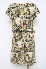 画像2: franche lippee black / アンティークスノーカットワンピース M 黒 Y-26-04-15-085-LO-OP-SZ-ZY (2)