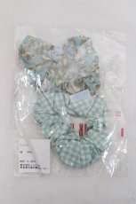 画像2: PINK HOUSE / シュシュ F ミント Y-26-04-15-013-LO-ZA-SZ-ZY (2)