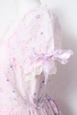 画像5: BABY, THE STARS SHINE BRIGHT / キラキラ星座とコンペイトウのお星様柄ワンピース  ピンク×オフホワイト Y-26-04-15-096-BA-OP-SZ-ZY (5)