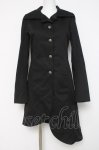 画像1: ZOESTYLES / アシメロングジャケット  ブラック Y-26-04-15-097-GO-JA-SZ-ZY (1)