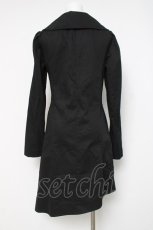 画像2: ZOESTYLES / アシメロングジャケット  ブラック Y-26-04-15-097-GO-JA-SZ-ZY (2)