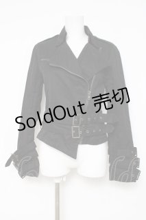 BPN FOR MEN ノースリーブロングダブルジャケット BPN FOR MEN ノースリーブロングダブルジャケット ブラックピースナウ