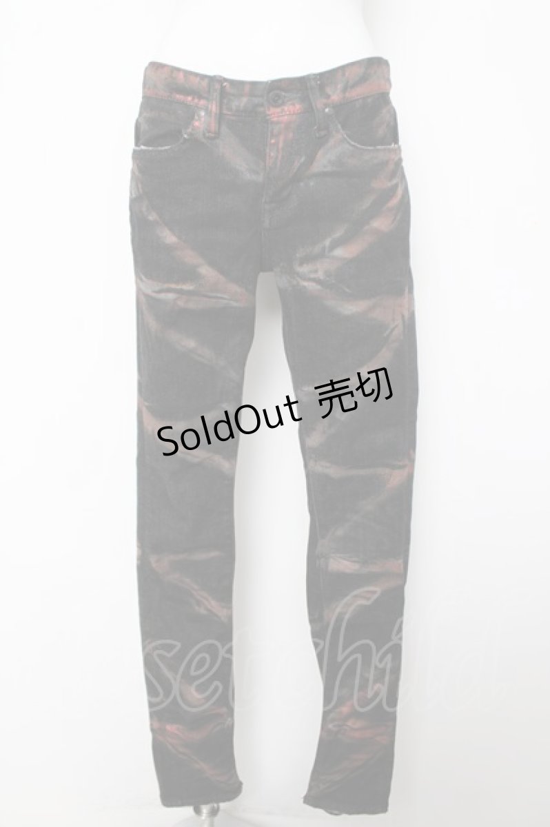 画像1: CIVARIZE / "Growl" Skinny denim pants 42 レッド Y-26-04-15-101-GO-PA-SZ-ZY (1)