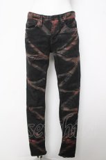 画像1: CIVARIZE / "Growl" Skinny denim pants 42 レッド Y-26-04-15-101-GO-PA-SZ-ZY (1)