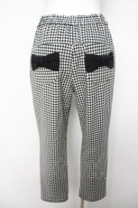 画像2: franche lippee black / クラシカルうしろリボンンパンツ M 黒 Y-26-04-15-104-LO-PA-SZ-ZY (2)