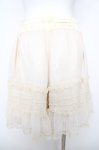 画像2: Franche Lippee / レースフリルペチパンツ M アイボリー Y-26-04-15-119-LO-PA-SZ-ZY (2)