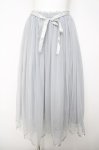 画像1: Franche Lippee / チュールスカート M グレー Y-26-04-15-120-LO-SK-SZ-ZY (1)