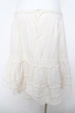 画像2: Franche Lippee / タックフリルスカパン M 生成り Y-26-04-15-124-LO-PA-SZ-ZY (2)