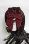 画像2: Chalmiere / ストライプリボンヘッドドレス  ワイン Y-26-04-17-037-LO-AC-SZ-ZY (2)