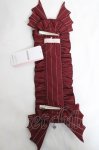 画像4: Chalmiere / ストライプリボンヘッドドレス  ワイン Y-26-04-17-037-LO-AC-SZ-ZY (4)