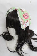 画像1: Angelic Pretty / Sunny Day Brunchカチューシャ  グリーン Y-26-04-17-039-AP-AC-SZ-ZY (1)