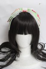 画像4: Angelic Pretty / Sunny Day Brunchカチューシャ  グリーン Y-26-04-17-039-AP-AC-SZ-ZY (4)