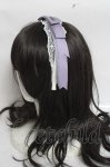画像2: axes femme kawaii / レースリボンカチューシャ  ラベンダー Y-26-04-17-041-AX-AC-SZ-ZY (2)