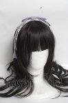 画像3: axes femme kawaii / レースリボンカチューシャ  ラベンダー Y-26-04-17-041-AX-AC-SZ-ZY (3)