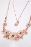 画像2: axes femme / 春の花園ネックレス  ピンクゴールド Y-26-04-17-005-AX-AC-SZ-ZY (2)
