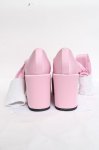 画像3: Fickle Bebe / FBサテンバレエシューズ L ピンク Y-26-04-17-049-0-SH-SZ-ZY (3)
