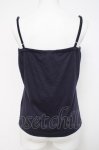 画像2: axes femme / お花モチーフホルターキャミ  紺 Y-26-04-17-055-AX-TO-SZ-ZY (2)