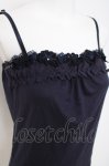 画像3: axes femme / お花モチーフホルターキャミ  紺 Y-26-04-17-055-AX-TO-SZ-ZY (3)