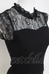 画像3: axes femme POETIQUE / レースビスチェ切替タンク  黒 Y-26-04-17-059-AX-TO-SZ-ZY (3)