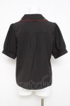 画像2: axes femme POETIQUE / ストロベリー刺繍ブラウス M 黒 Y-26-04-17-078-AX-BL-SZ-ZY (2)