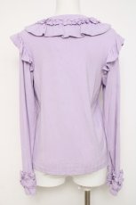 画像2: axes femme kawaii / フリルリボンカットプル M ラベンダー Y-26-04-17-082-AX-TO-SZ-ZY (2)