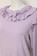 画像3: axes femme kawaii / フリルリボンカットプル M ラベンダー Y-26-04-17-082-AX-TO-SZ-ZY (3)
