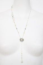 画像1: axes femme / 封蝋モチーフネックレス  シルバー Y-26-04-17-009-AX-AC-SZ-ZY (1)