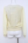 画像2: axes femme / 袖切り替えニット M イエロー Y-26-04-17-085-AX-TO-SZ-ZY (2)
