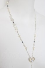 画像2: axes femme / 封蝋モチーフネックレス  シルバー Y-26-04-17-009-AX-AC-SZ-ZY (2)