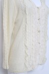 画像3: axes femme / レース通し透かし編みカーディガン M 生成り Y-26-04-17-097-AX-TO-SZ-ZY (3)