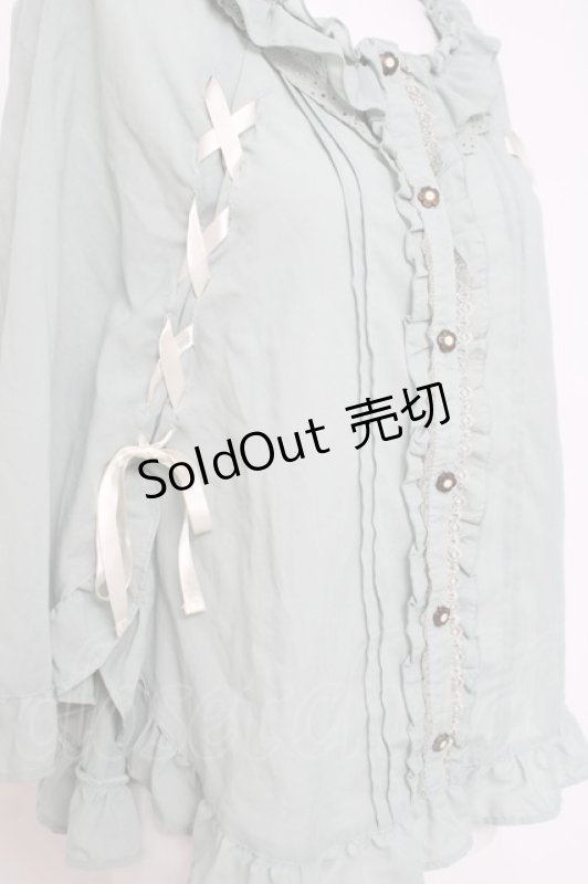 画像3: axes femme / ポンチョ風トップス M ミント Y-26-04-17-104-AX-TO-SZ-ZY (3)