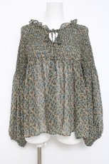 画像1: axes femme / シャーリングデザインブラス M カーキ Y-26-04-17-108-AX-BL-SZ-ZY (1)