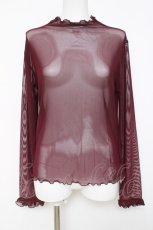 画像1: axes femme POETIQUE / シースループルオーバー M ワイン Y-26-04-17-112-AX-TO-SZ-ZY (1)