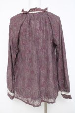 画像2: axes femme / 花柄総レースブラウス M ピンク Y-26-04-17-115-AX-TO-SZ-ZS (2)