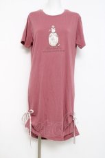 画像1: axes femme / 香水瓶プリントTシャツワンピース M ピンク Y-26-04-17-118-AX-OP-SZ-ZS (1)