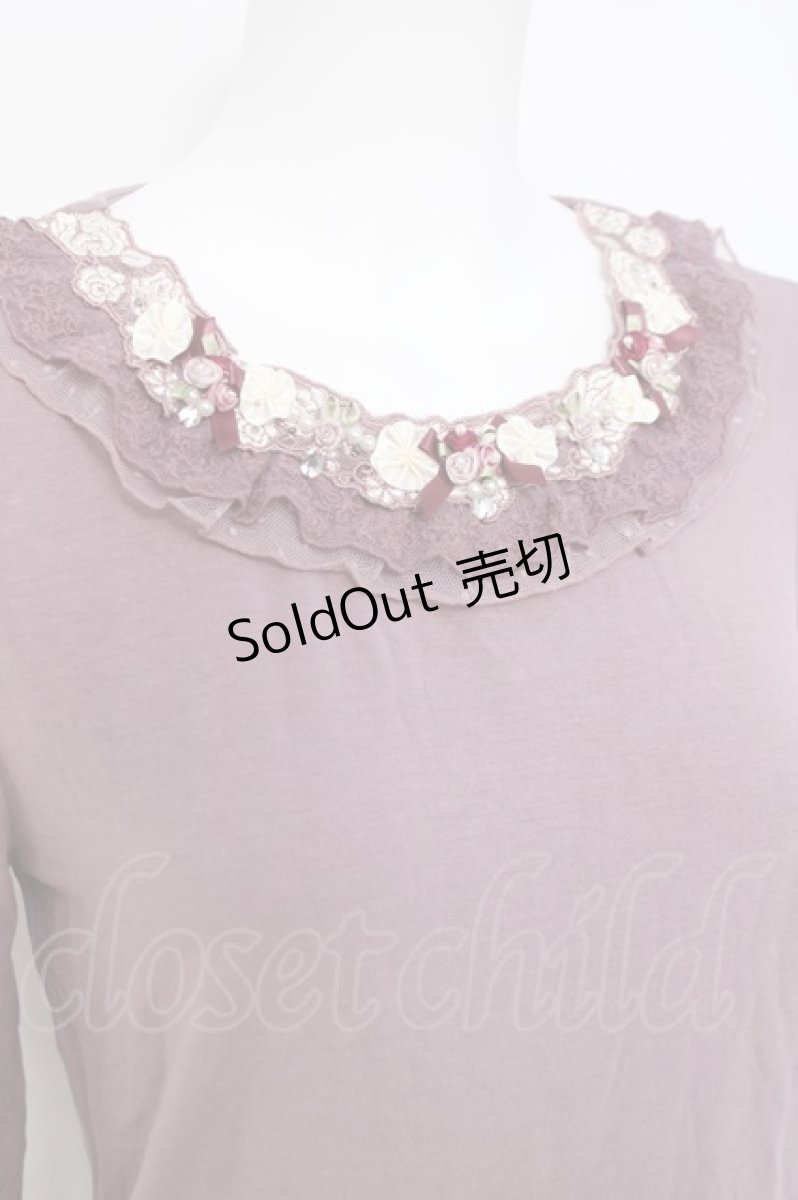 画像3: axes femme / バラレースガーデンインナー M ピンク Y-26-04-17-119-AX-TO-SZ-ZT306 (3)