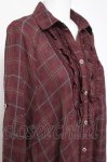 画像3: axes femme / イレヘムシャツチュニック M ワイン Y-26-04-17-120-AX-OP-SZ-ZY (3)