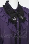 画像3: NOEMIE / 刺繍リボンブラウス  パープル Y-26-04-17-130-LO-BL-SZ-ZY (3)