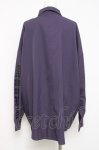 画像2: NOEMIE / ネクタイ付きユニセックスシャツ  パープル Y-26-04-17-131-LO-BL-SZ-ZY (2)